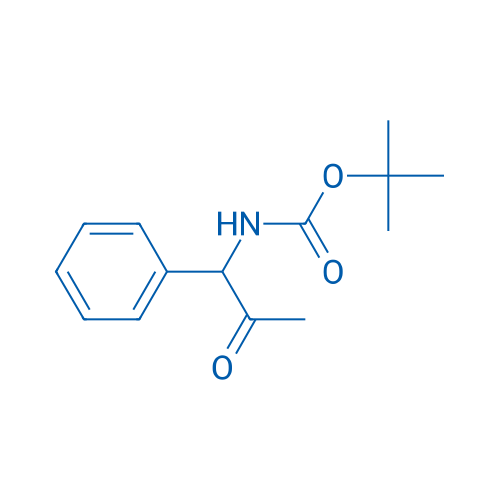 N-(2-oxo-1-phenyl-1-propyl)-carbamic acid tert-butyl ester 1g