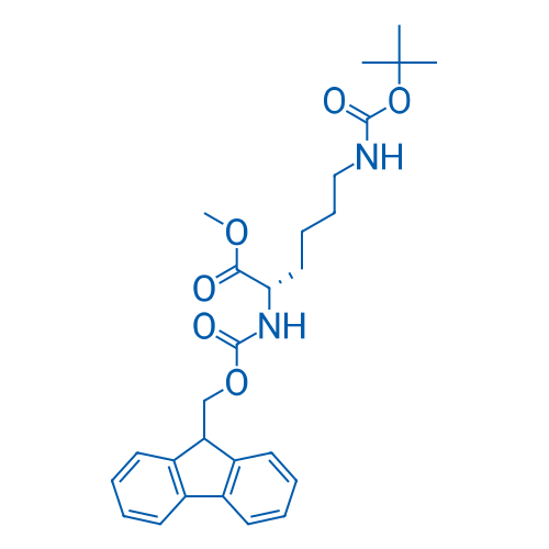 (S)-Methyl 2-((((9H-fluoren-9-yl)methoxy)carbonyl)amino)-6-((tert-butoxycarbonyl)amino)hexanoate 5g