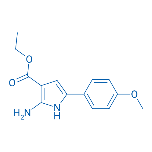 Ethyl 2-amino-5-(4-methoxyphenyl)-1H-pyrrole-3-carboxylate 250mg
