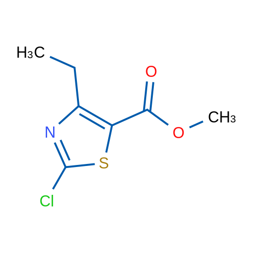 Methyl 2-chloro-4-ethylthiazole-5-carboxylate 1g