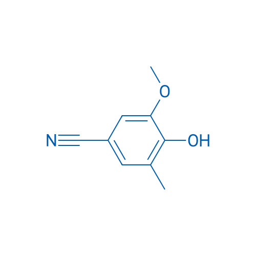 4-Hydroxy-3-methoxy-5-methylbenzonitrile 1g