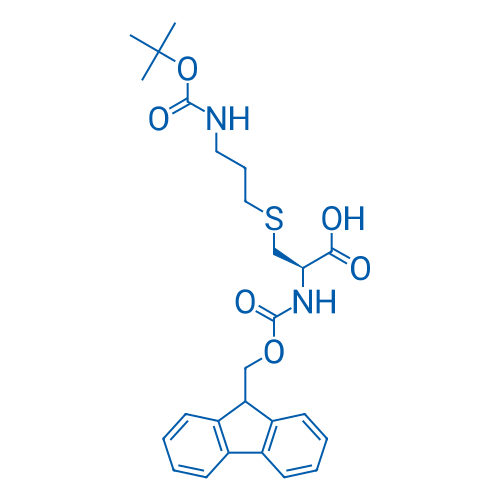Fmoc-L-Cys(3-(Boc-amino)-propyl)-OH 100mg