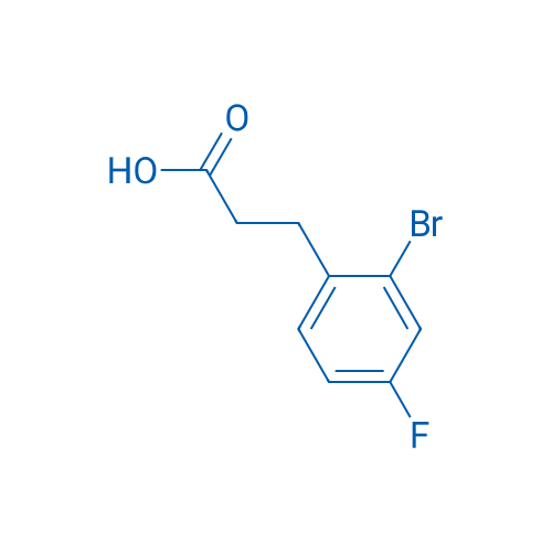 3-(2-Bromo-4-fluorophenyl)propionic acid 1g