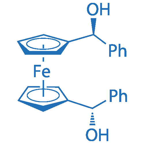 (R,R)-1,1′-Bis(hydroxy(phenyl)methyl)ferrocene 250mg
