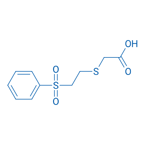 2-((2-(Phenylsulfonyl)ethyl)thio)acetic acid 1g
