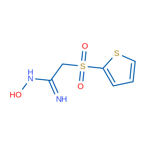 N-Hydroxy-2-(thiophen-2-ylsulfonyl)acetimidamide 1g