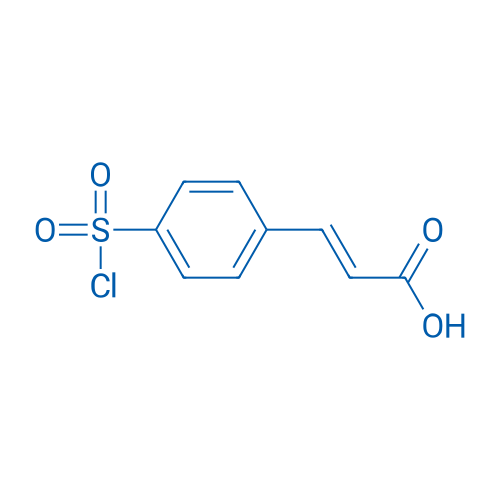 3-(4-(Chlorosulfonyl)phenyl)acrylic acid 1g