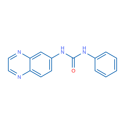 1-Phenyl-3-(quinoxalin-6-yl)urea 1g