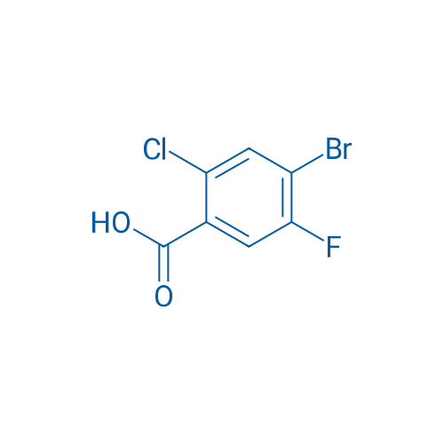 4-Bromo-2-chloro-5-fluorobenzoic acid 1g