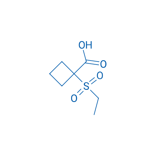 1-(Ethylsulfonyl)cyclobutane-1-carboxylic acid 5g