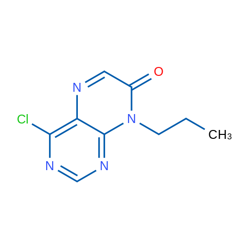 4-Chloro-8-propylpteridin-7(8H)-one 1g