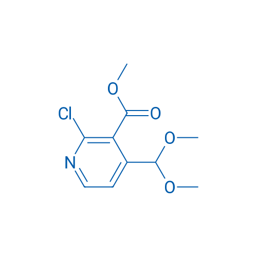 Methyl 2-chloro-4-(dimethoxymethyl)nicotinate 1g