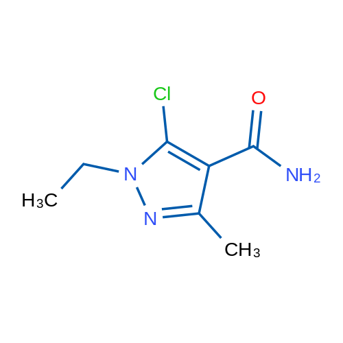 5-Chloro-1-ethyl-3-methyl-1H-pyrazole-4-carboxamide 1g