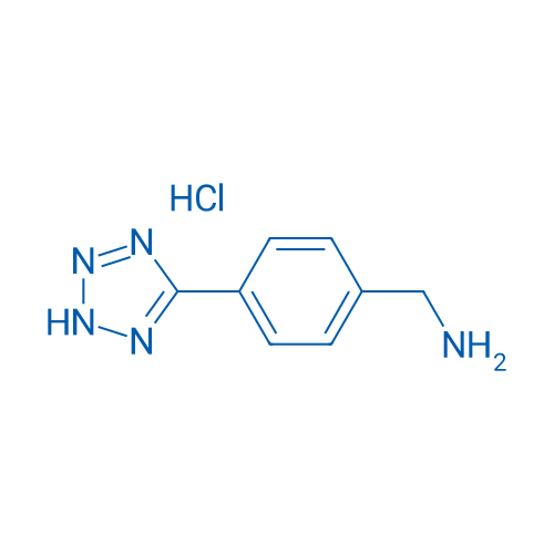 (4-(2H-Tetrazol-5-yl)phenyl)methanamine hydrochloride 100mg