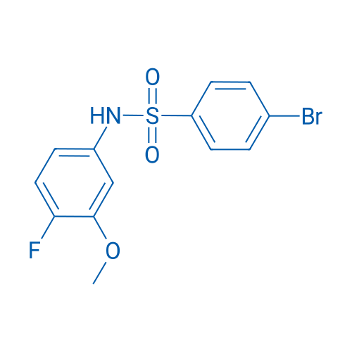 4-Bromo-N-(4-fluoro-3-methoxyphenyl)benzenesulfonamide 1g