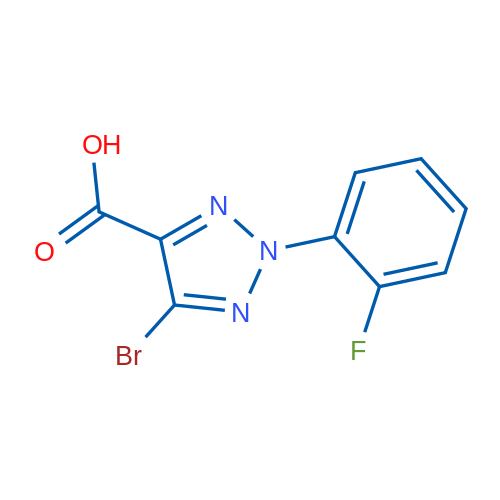 5-Bromo-2-(2-fluorophenyl)-2H-1,2,3-triazole-4-carboxylic acid 1g