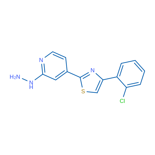 4-(2-Chlorophenyl)-2-(2-hydrazinylpyridin-4-yl)thiazole 1g