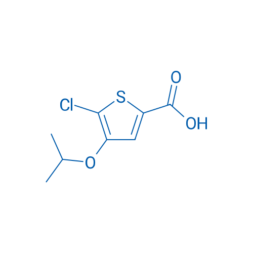 5-Chloro-4-isopropoxythiophene-2-carboxylic acid 250mg