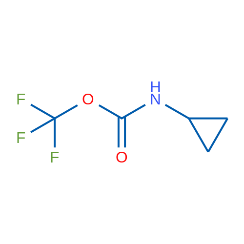 trifluoromethyl N-cyclopropylcarbamate 1g
