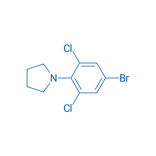1-(4-Bromo-2,6-dichlorophenyl)pyrrolidine 1g