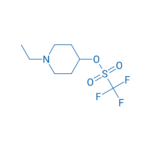 1-Ethylpiperidin-4-yl trifluoromethanesulfonate 1g