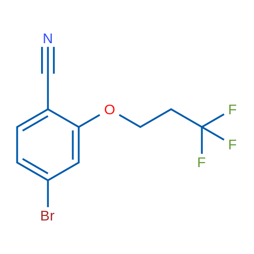 4-Bromo-2-(3,3,3-trifluoropropoxy)benzonitrile 1g