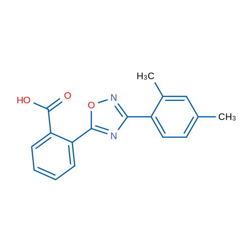2-(3-(2,4-Dimethylphenyl)-1,2,4-oxadiazol-5-yl)benzoic acid 1g