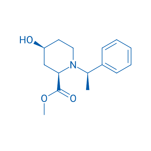 Methyl (2R,4S)-4-hydroxy-1-((R)-1-phenylethyl)piperidine-2-carboxylate 5g