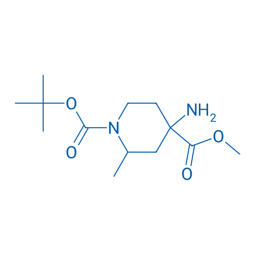 1-(tert-Butyl) 4-methyl 4-amino-2-methylpiperidine-1,4-dicarboxylate 250mg
