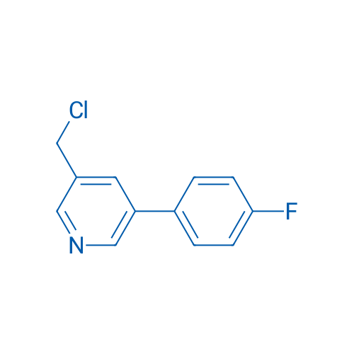 3-(Chloromethyl)-5-(4-fluorophenyl)pyridine 1g