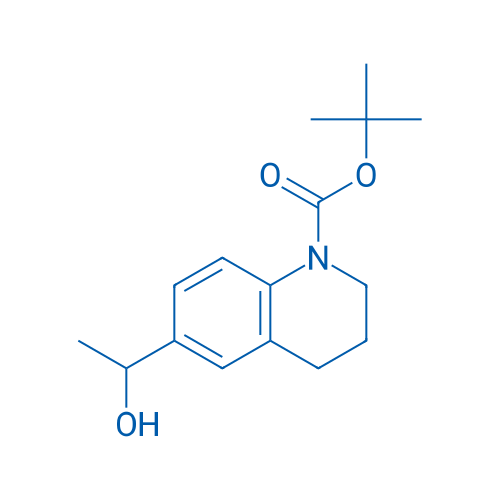 tert-Butyl 6-(1-hydroxyethyl)-3,4-dihydroquinoline-1(2H)-carboxylate 100mg