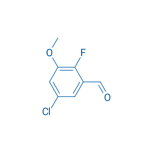 5-Chloro-2-fluoro-3-methoxybenzaldehyde 100mg