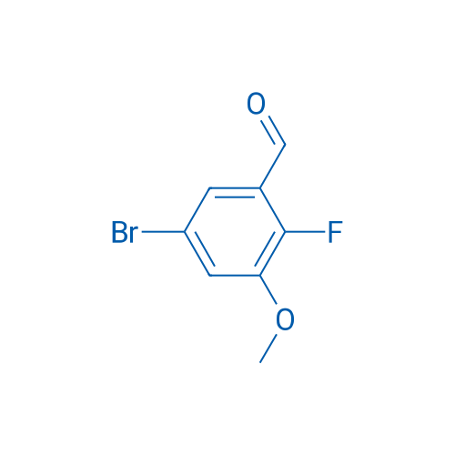 5-Bromo-2-fluoro-3-methoxybenzaldehyde 100mg