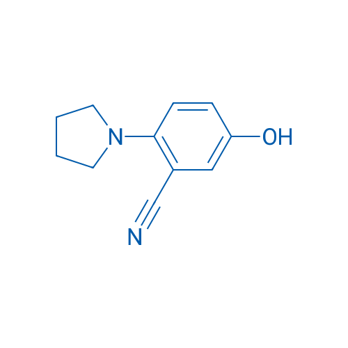 5-Hydroxy-2-(pyrrolidin-1-yl)benzonitrile 1g