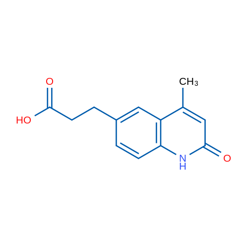 3-(4-Methyl-2-oxo-1,2-dihydroquinolin-6-yl)propanoic acid 1g