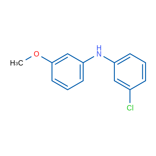 3-Chloro-N-(3-methoxyphenyl)aniline 1g