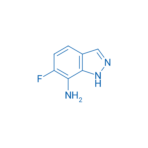 6-Fluoro-1H-indazol-7-amine 250mg