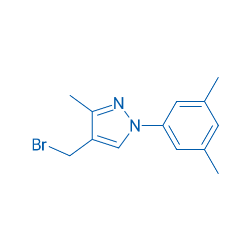 4-(Bromomethyl)-1-(3,5-dimethylphenyl)-3-methyl-1H-pyrazole 1g