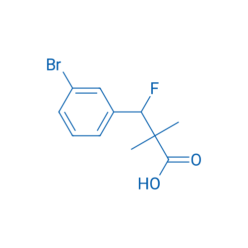 3-(3-Bromophenyl)-3-fluoro-2,2-dimethylpropanoic acid 1g