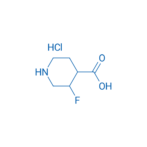 3-Fluoropiperidine-4-carboxylic acid hydrochloride 50mg
