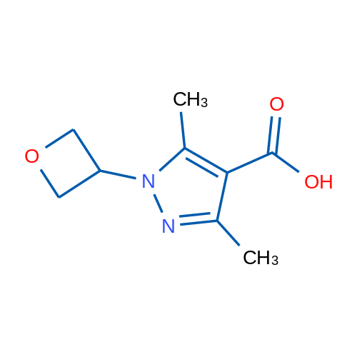 3,5-Dimethyl-1-(oxetan-3-yl)-1H-pyrazole-4-carboxylic acid 1g