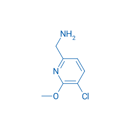 (5-Chloro-6-methoxypyridin-2-yl)methanamine 250mg