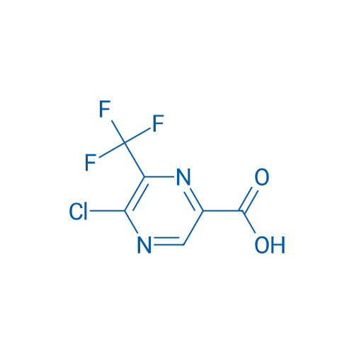 5-Chloro-6-(trifluoromethyl)pyrazine-2-carboxylic acid 1g