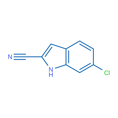 6-Chloro-1H-indole-2-carbonitrile 1g