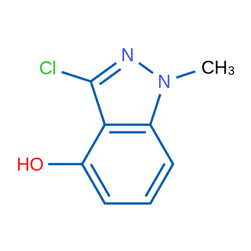 3-Chloro-1-methyl-1H-indazol-4-ol 1g