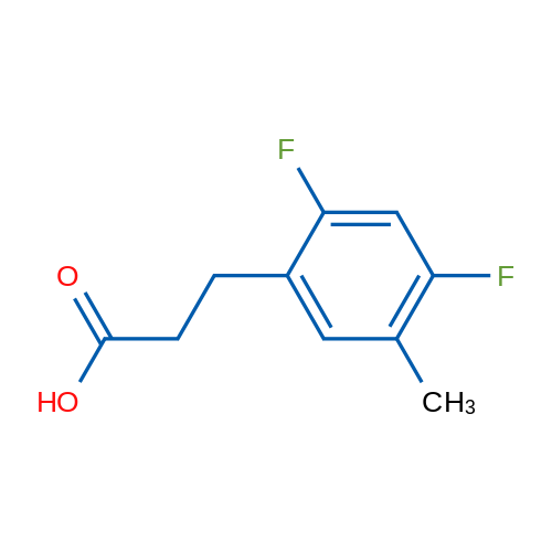 3-(2,4-Difluoro-5-methylphenyl)propanoic acid 1g