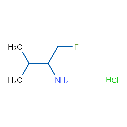 1-Fluoro-3-methylbutan-2-amine hydrochloride 250mg