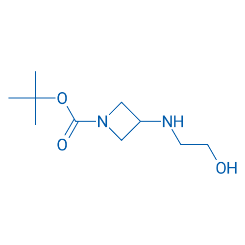 tert-Butyl 3-((2-hydroxyethyl)amino)azetidine-1-carboxylate 250mg