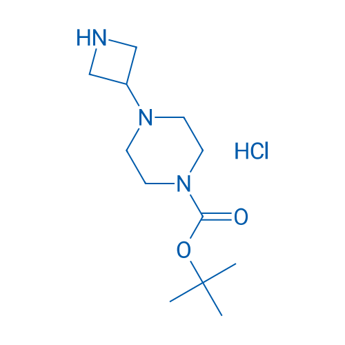 tert-butyl 4-(azetidin-3-yl)piperazine-1-carboxylate HCl 1g