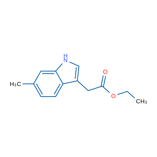 Ethyl 2-(6-methyl-1H-indol-3-yl)acetate 250mg